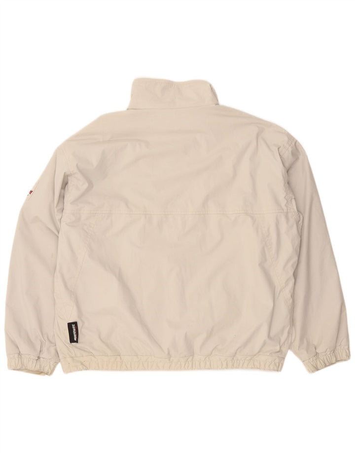 Jaqueta corta-vento masculina Murphy & Nye UK 42 XL branca