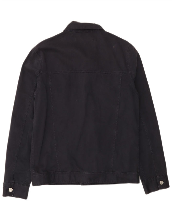 Jaqueta jeans masculina FRENCH CONNECTION Reino Unido 36 pequeno algodão azul marinho