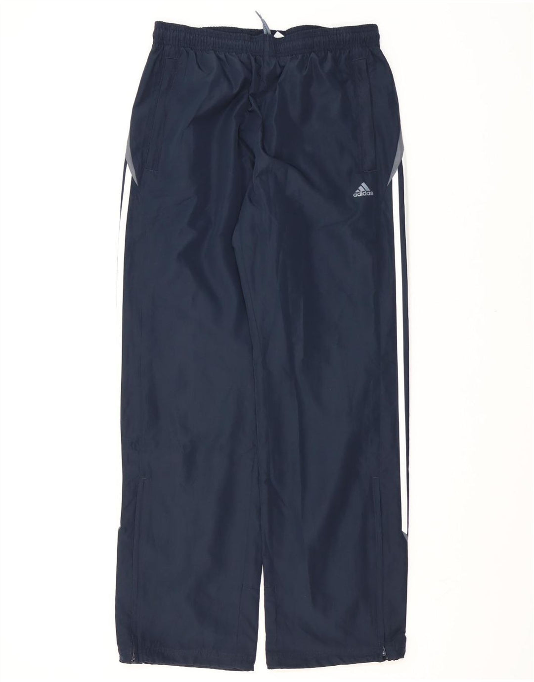 Calça de treino masculina Adidas Climalite médio azul marinho poliéster