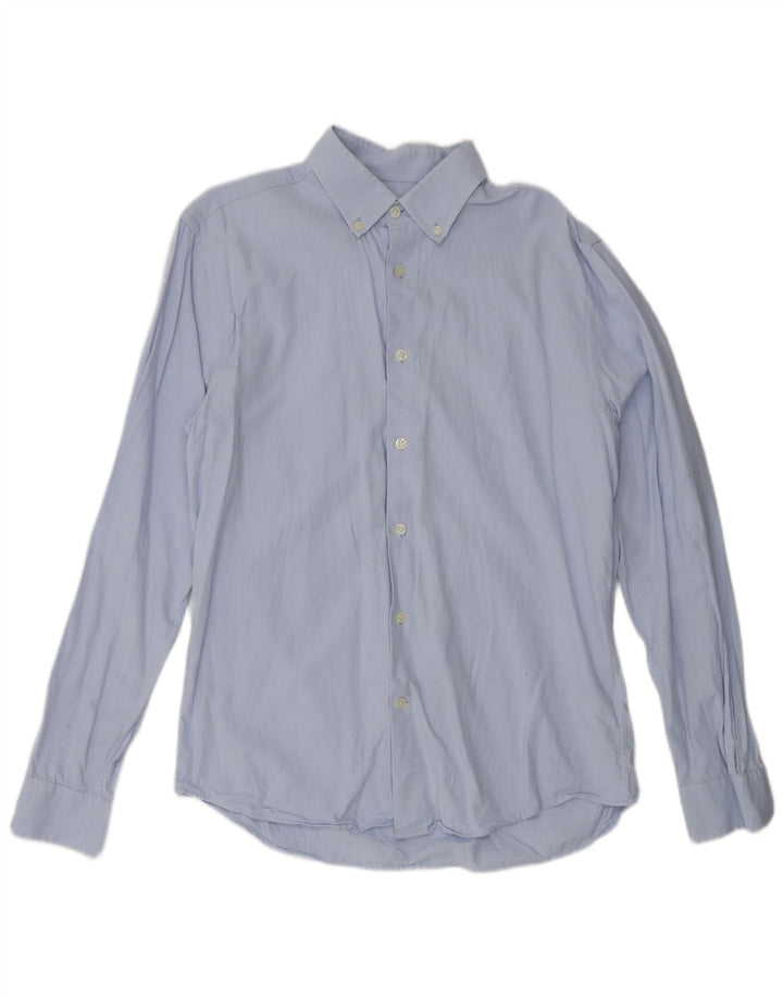Camisa masculina REISS azul médio