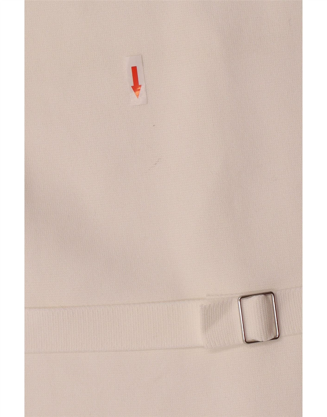 Colete feminino Zara UK 18 XL viscose branca