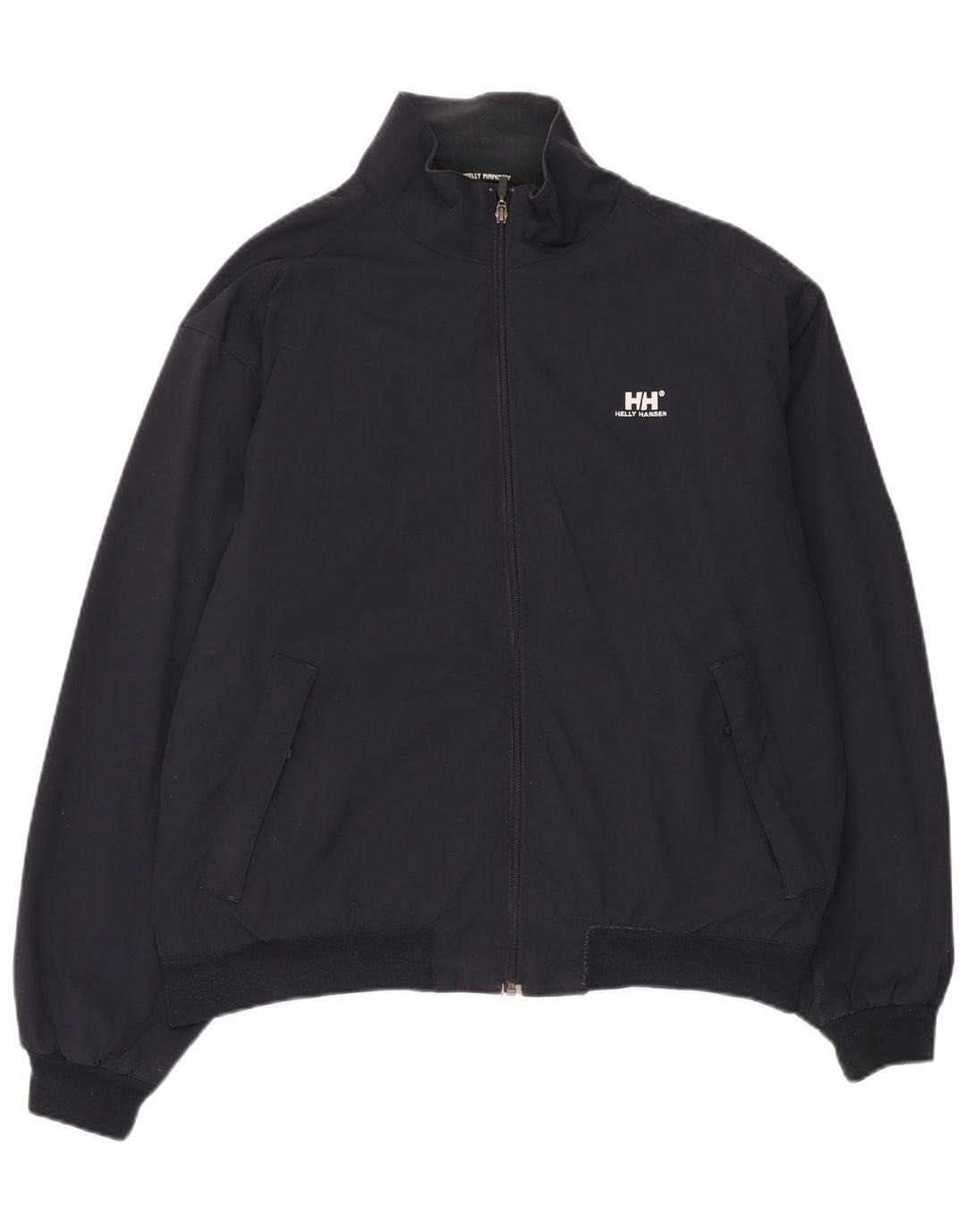 Jaqueta bomber masculina Helly Hansen Reino Unido 40 grande nylon azul marinho