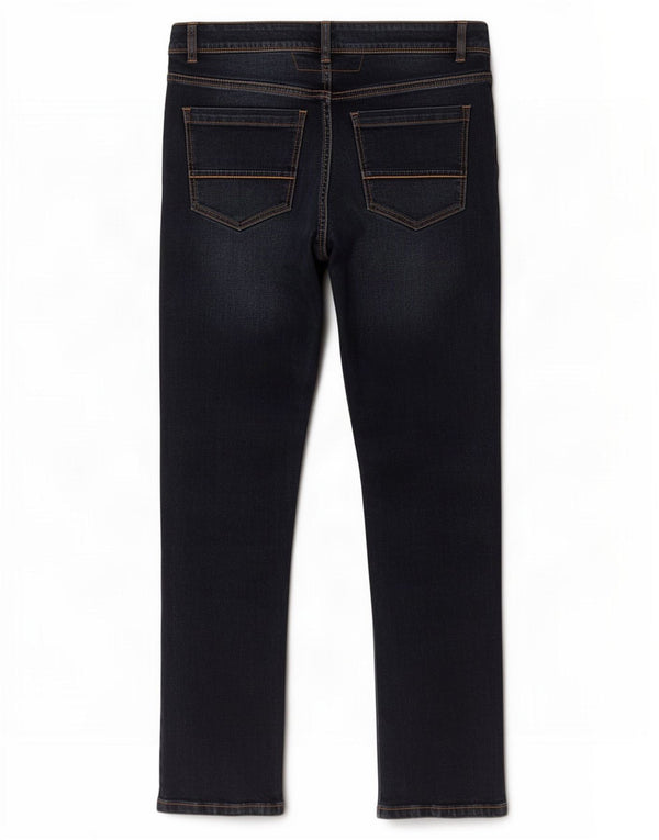 Dack's Mens Slim Jeans IT 46 Pequeno W30 L29 Azul Marinho Algodão