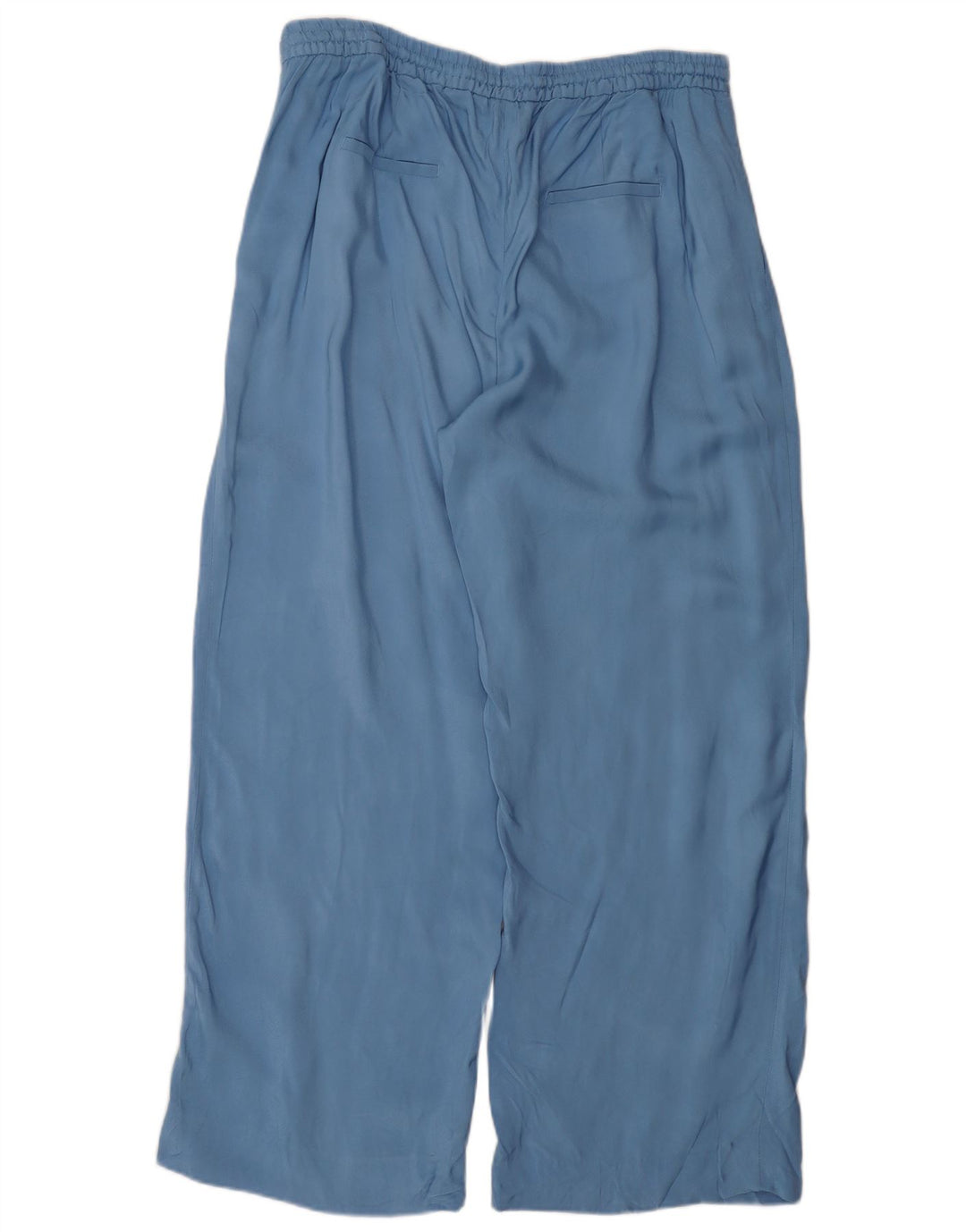 Zara Conjunto feminino de 2 peças UK 20 2XL W40 L31 Azul Viscose