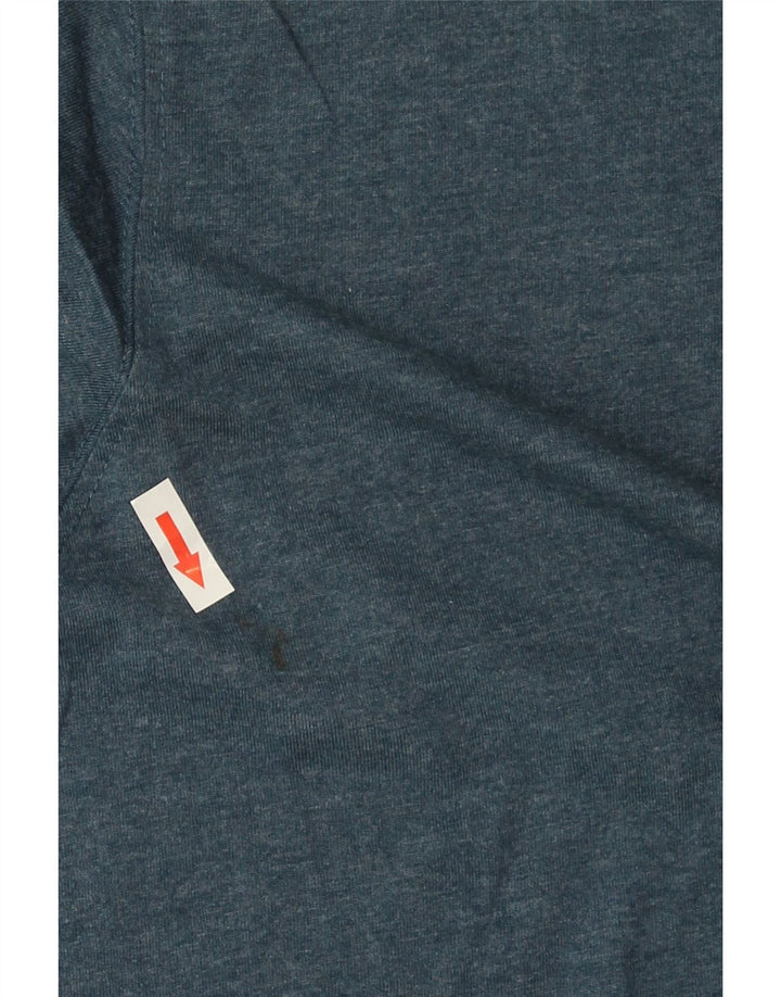Camiseta masculina EDDIE BAUER Top XL algodão azul