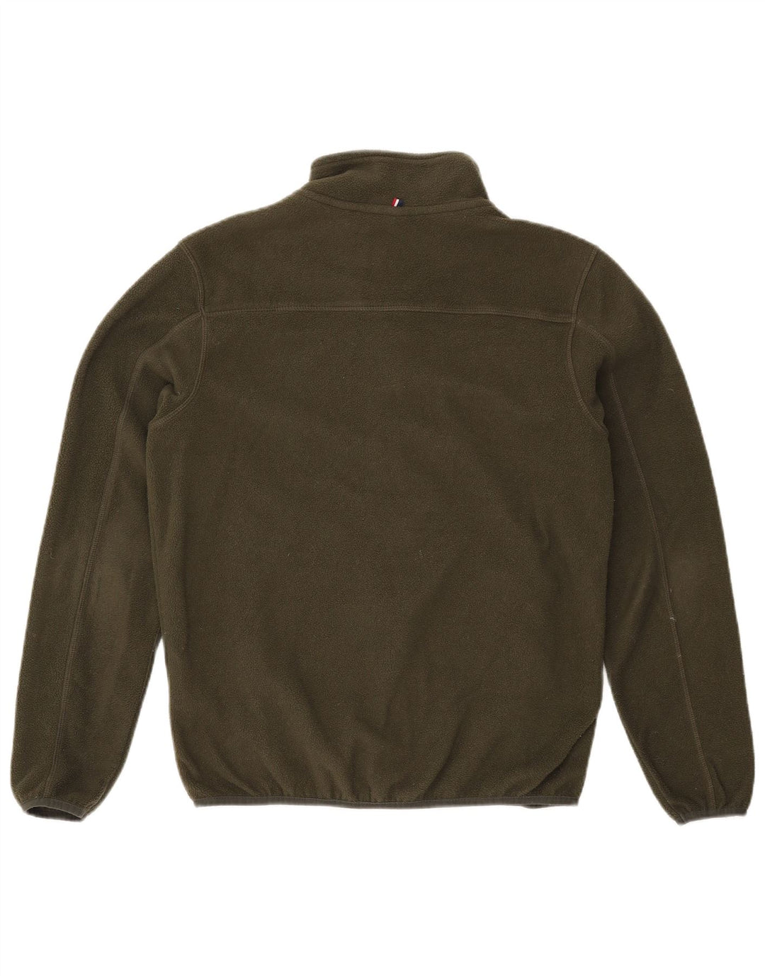 ASSN POLO DOS EUA. Jaqueta masculina de lã pequena cáqui poliéster