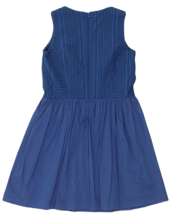 TOMMY HILFIGER Vestido sem mangas para meninas em linha A 13-14 anos Azul Algodão
