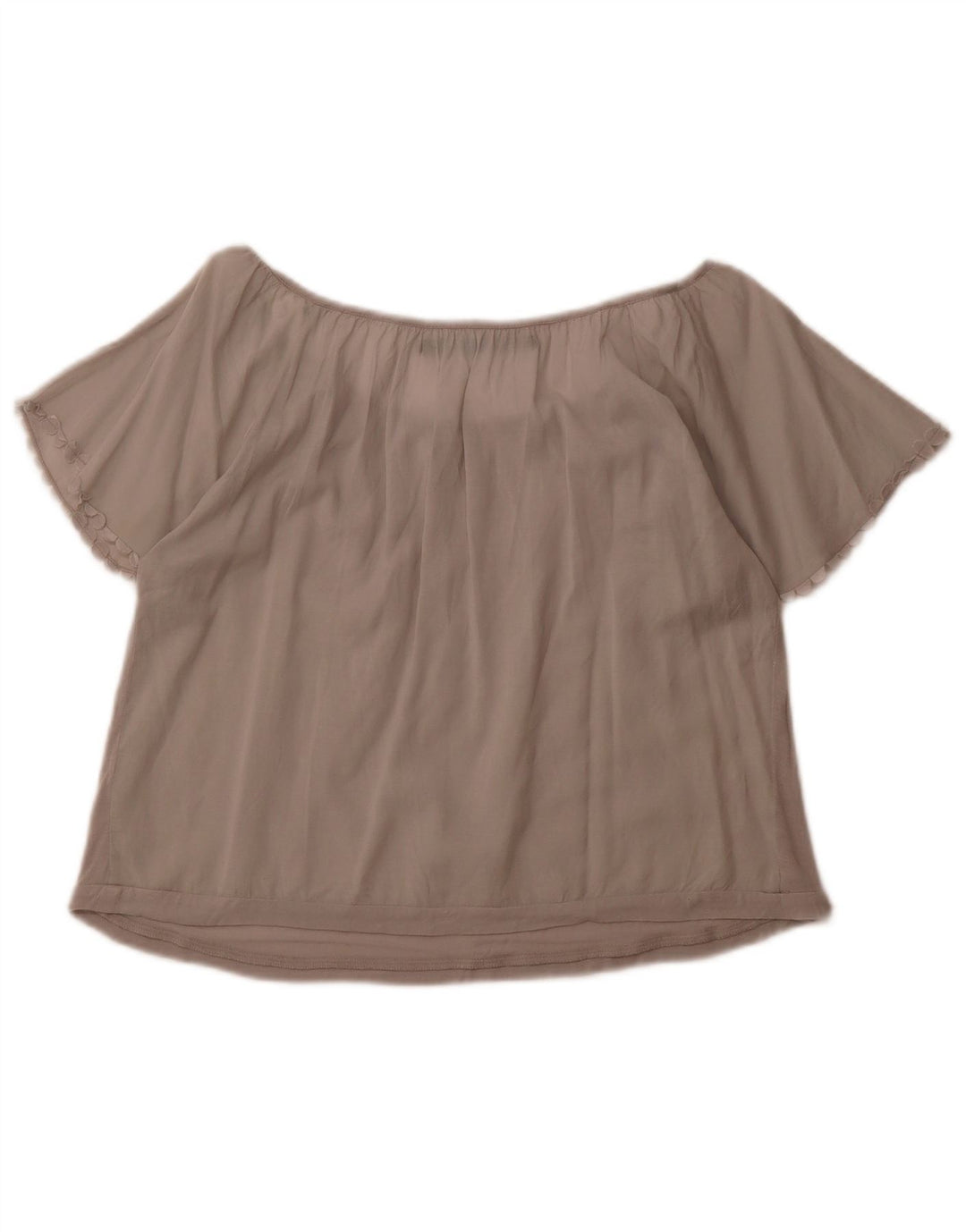 Blusa feminina ZARA UK 10 pequena cinza