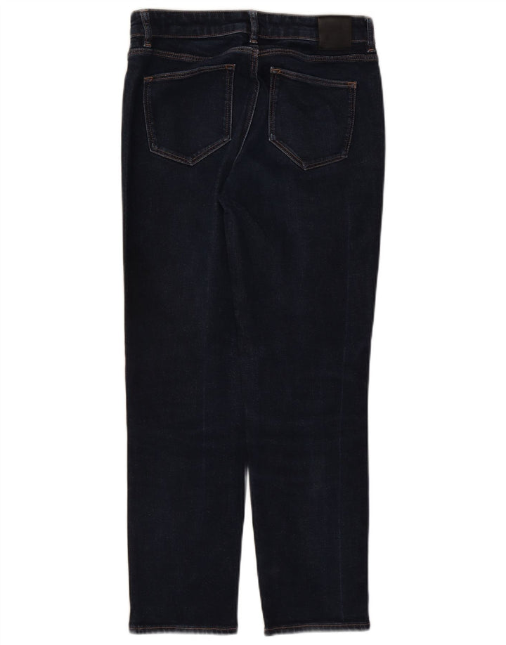 Jeans slim feminino Massimo Dutti W28 L26 azul marinho