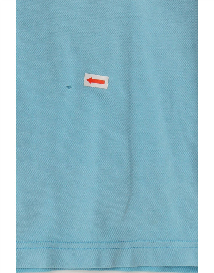 Camisa polo masculina LOTTO azul médio