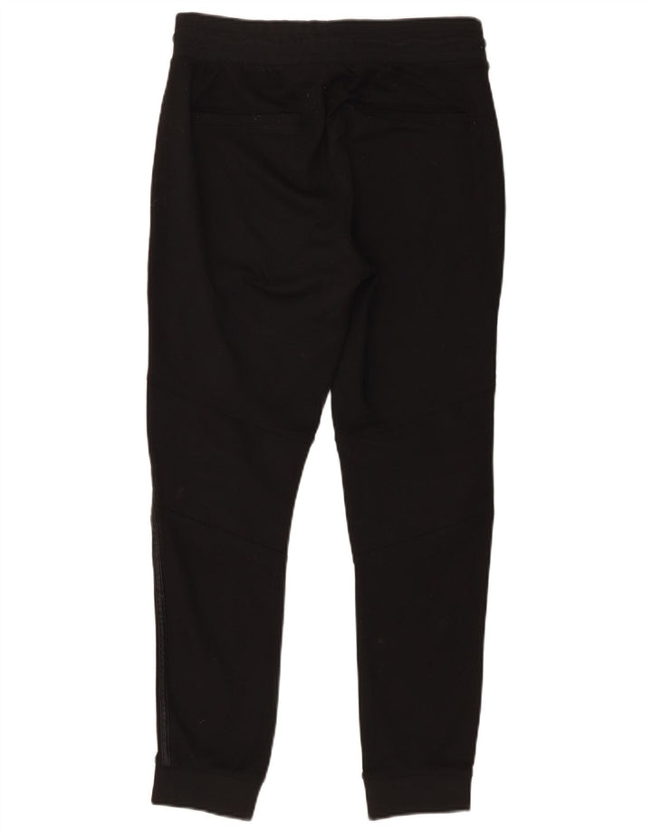 Zara Calça de treino masculina Joggers médio preto poliéster