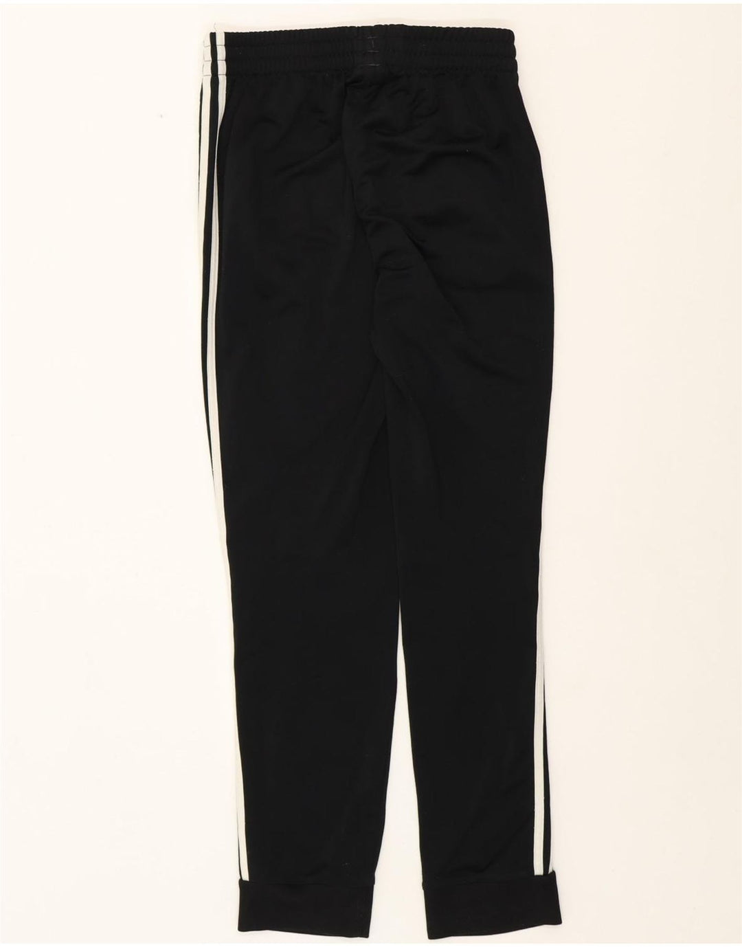 ADIDAS Calças de treino masculinas Joggers UK 38/40 Médio Preto Poliéster