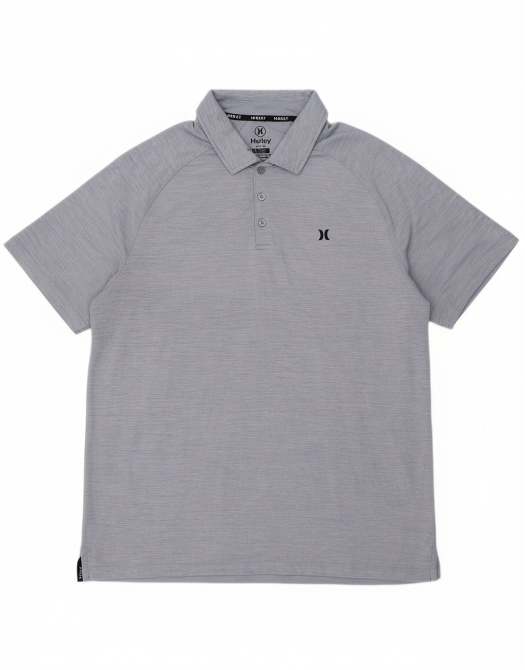 Camisa polo masculina HURLEY grande poliéster azul