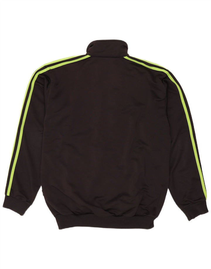 Casaco de treino Adidas Boys 14-15 anos preto poliéster