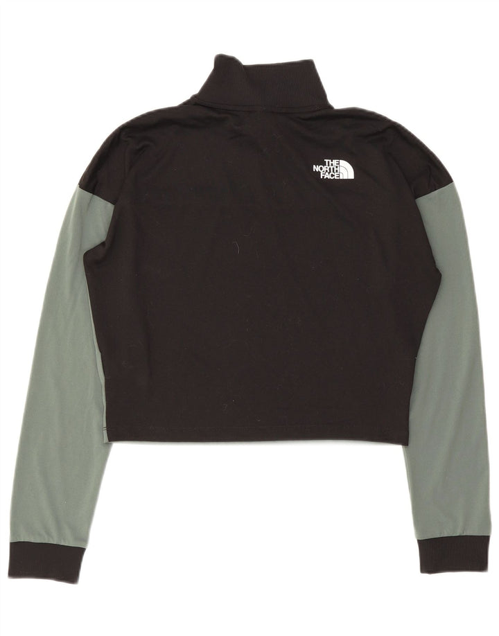 The North Face Womens Graphic Pullover Treino Top Reino Unido 14 Médio Caqui
