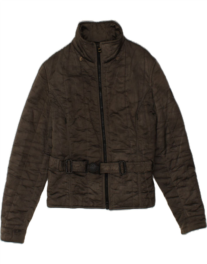 REFRIGIWEAR Womens Padded Jacket UK 16 Large Brown Vintage Refrigiwear and Second-Hand Refrigiwear from Messina Hembry 