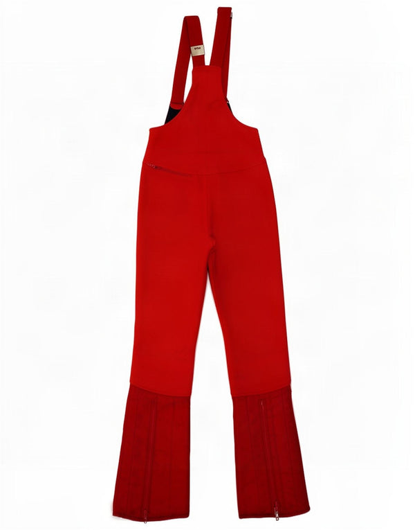 Calça Fila Feminina Dungarees Ski UK 12 Médio Vermelho