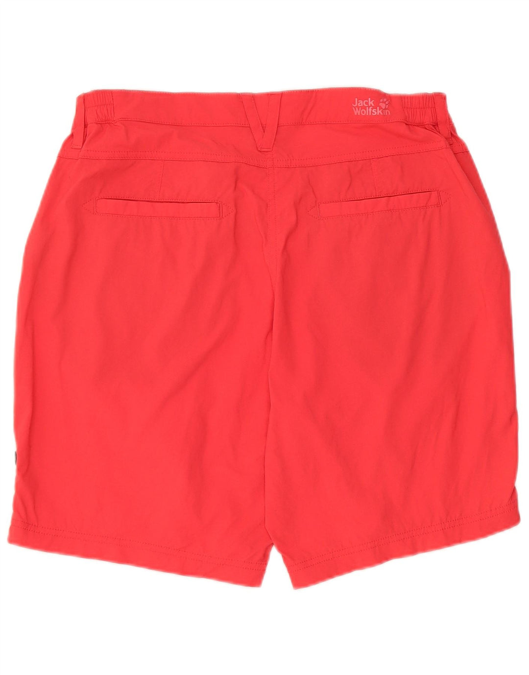 Shorts Chino feminino Jack Wolfskin W34 grande poliamida vermelha