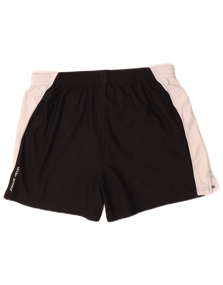 Shorts esportivos masculinos Under Armour XL preto colorblock