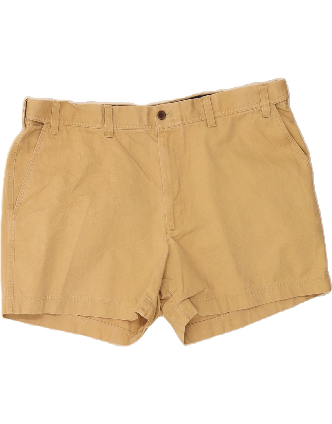 IZOD Mens Salt Water Chino Shorts W44 2XL Beige Cotton Vintage Izod and Second-Hand Izod from Messina Hembry 