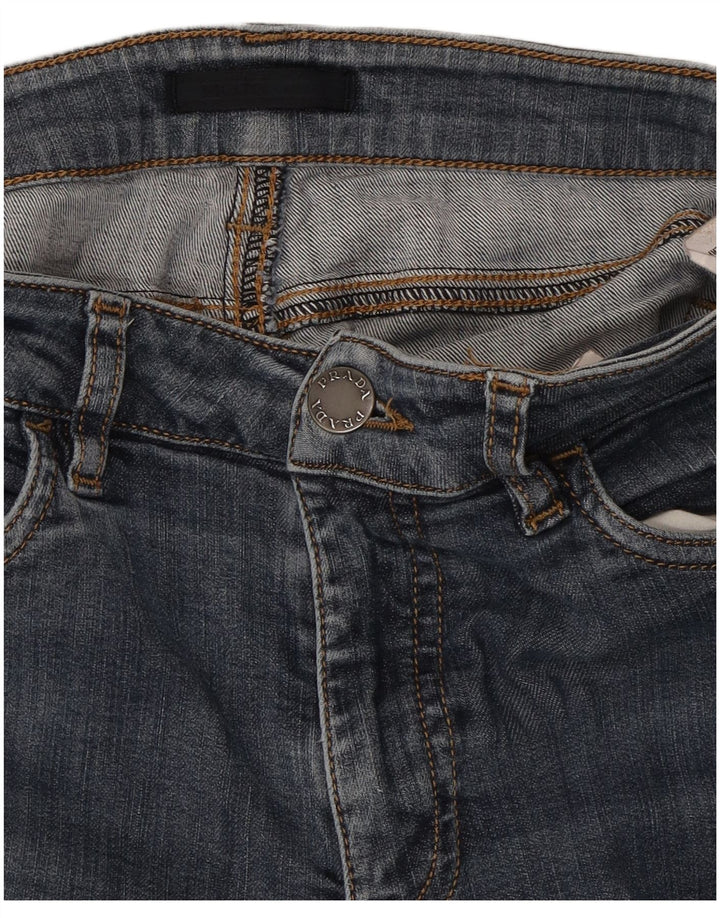 PRADA Jeans Skinny Feminino W25 L28 Azul Algodão