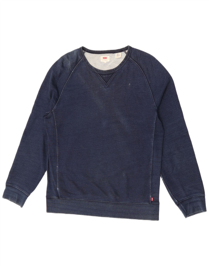 Moletom masculino Levi's Jumper médio azul marinho