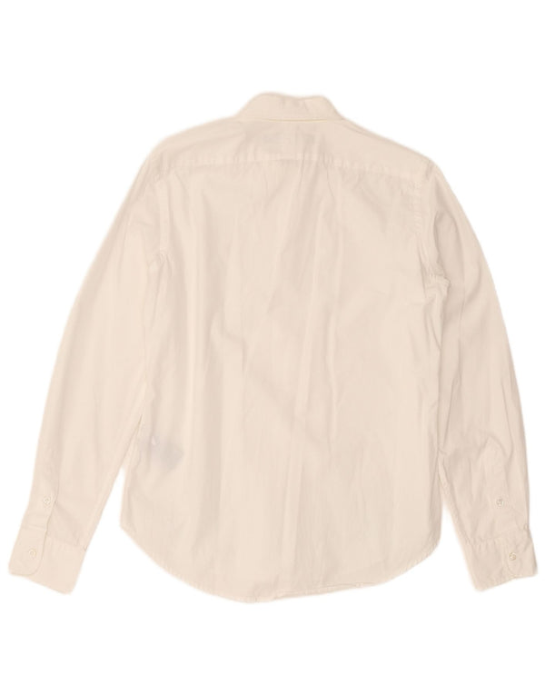 Camisa feminina Ralph Lauren EUA 6 algodão branco médio