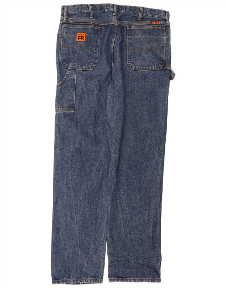 Jeans retos masculinos WRANGLER W38 L36 algodão azul