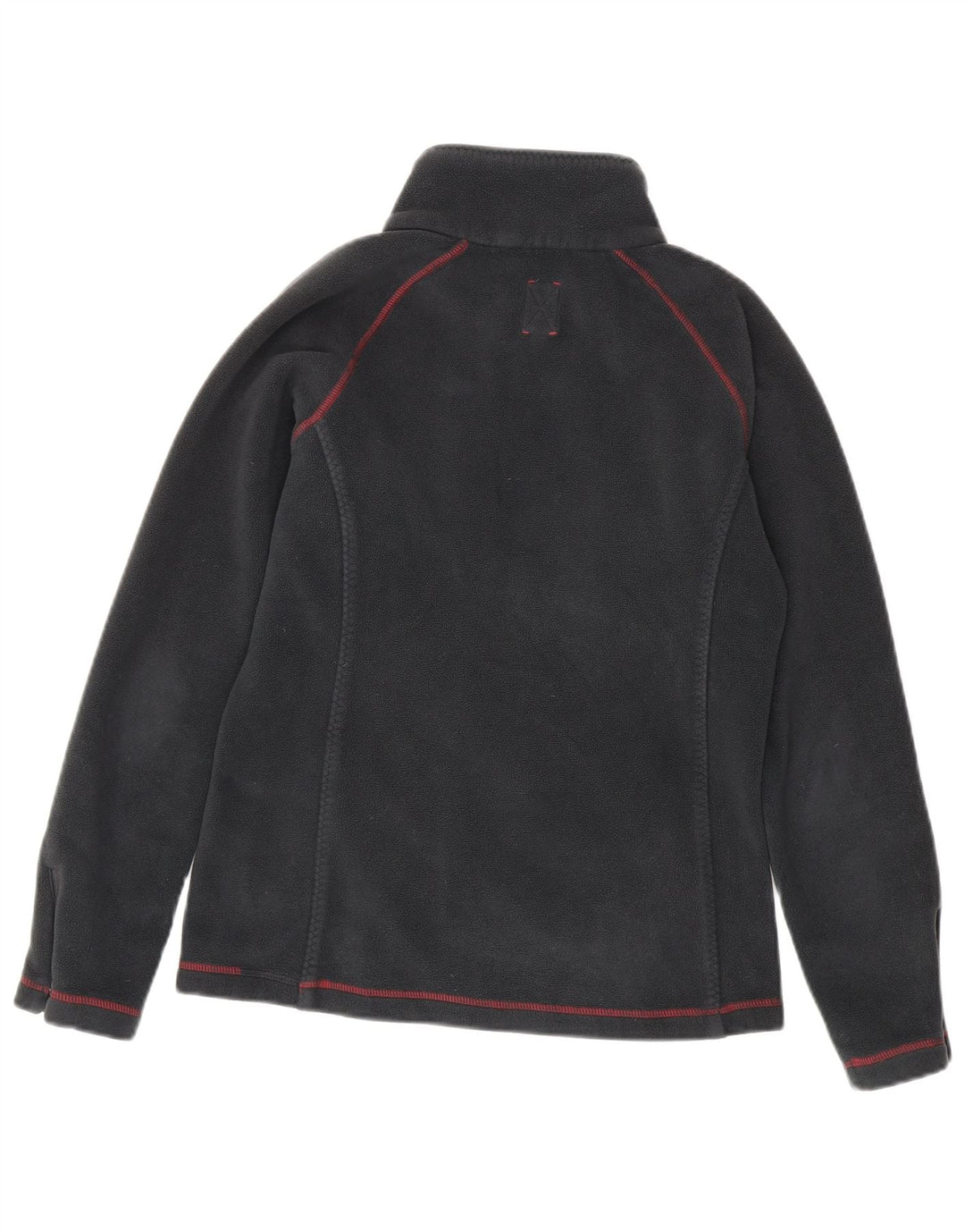 Jaqueta de lã feminina Musto Reino Unido 10 pequeno poliéster Colourblock azul marinho