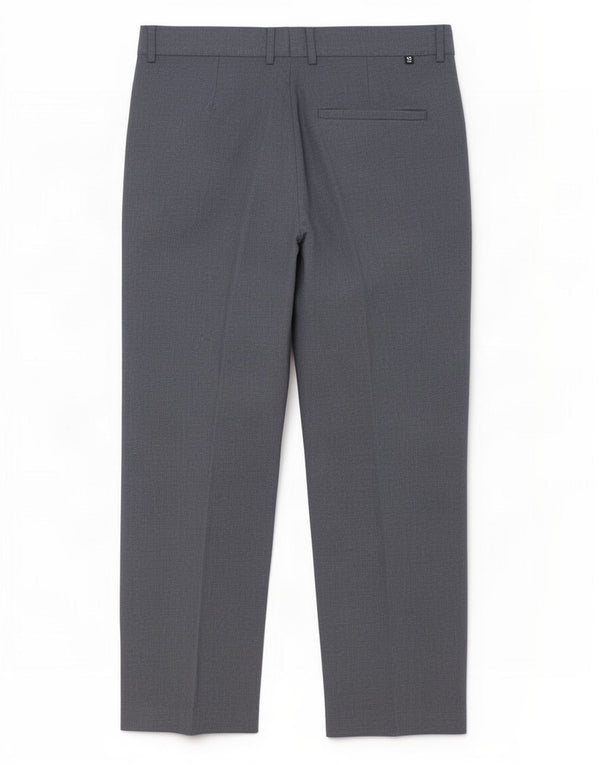 Calça masculina reta casual Farah W36 L31 poliéster azul marinho
