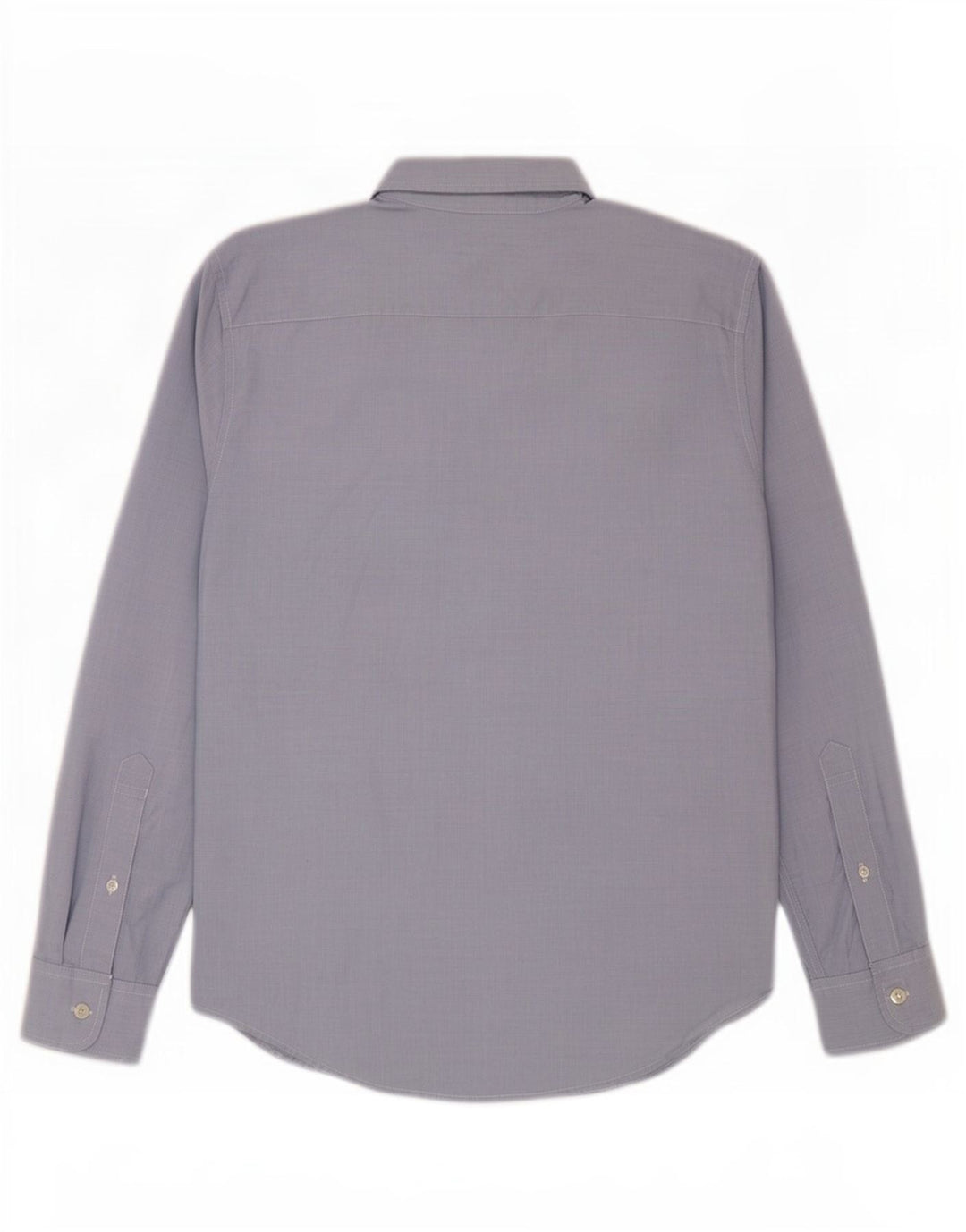 Camisa masculina Abercrombie & Fitch de algodão azul médio
