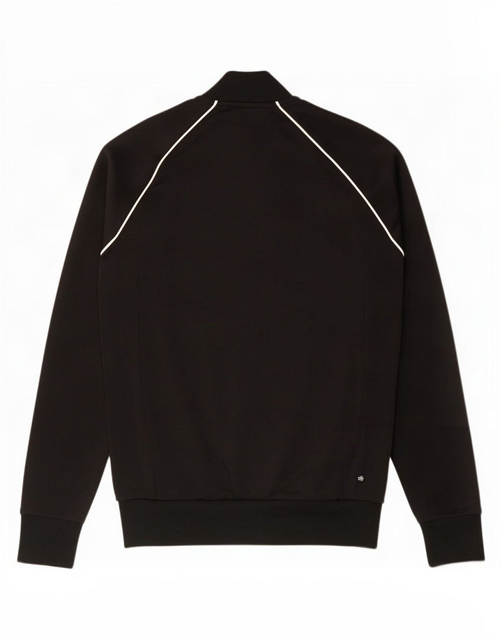 Jaqueta Adidas Mens Treino Top Pequeno Algodão Preto