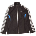 Adidas Mens Tracksuit Top Jacket UK 40/42 Médio Preto Poliéster