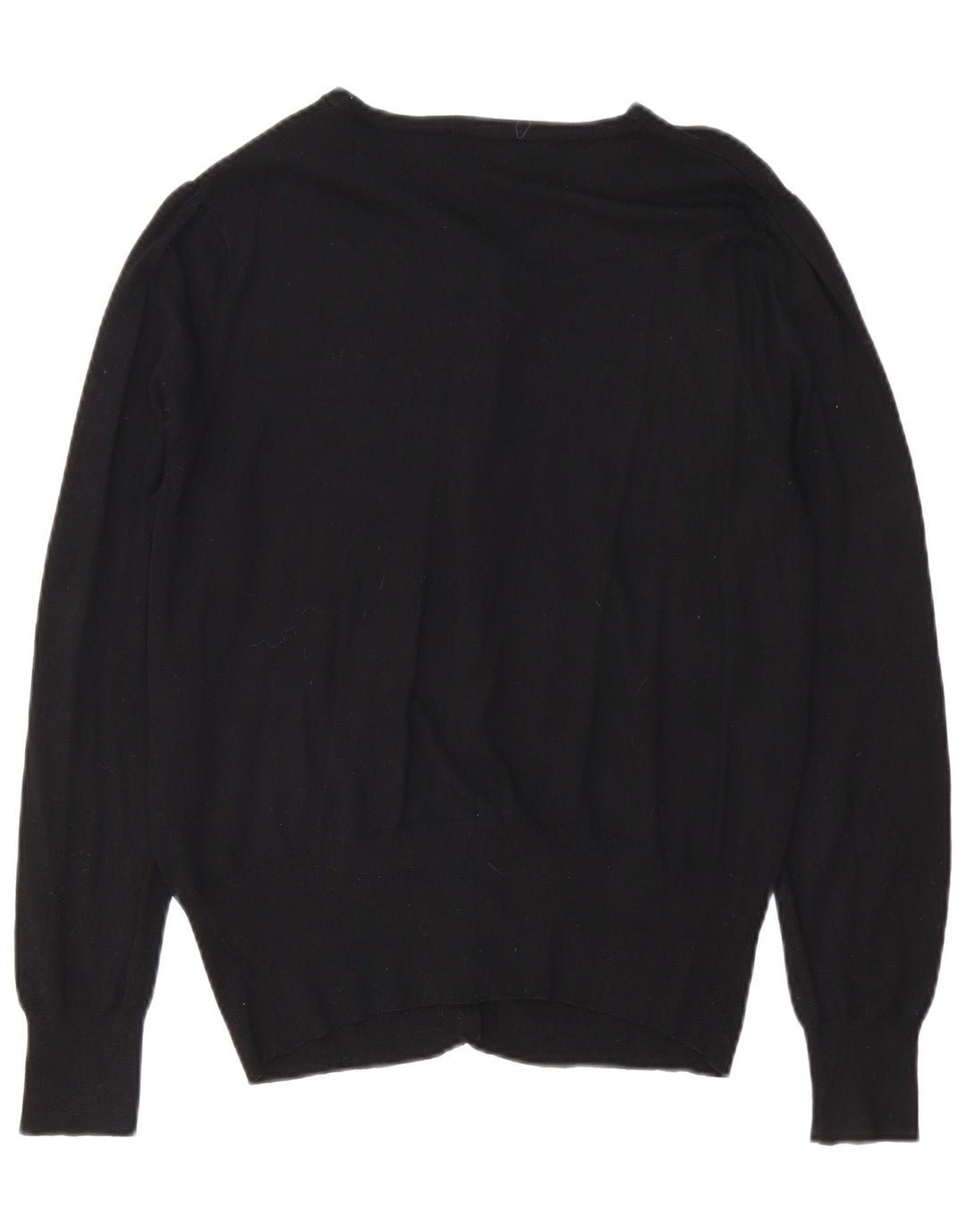 Suéter cardigã feminino Marks & Spencer Reino Unido 16 grande preto