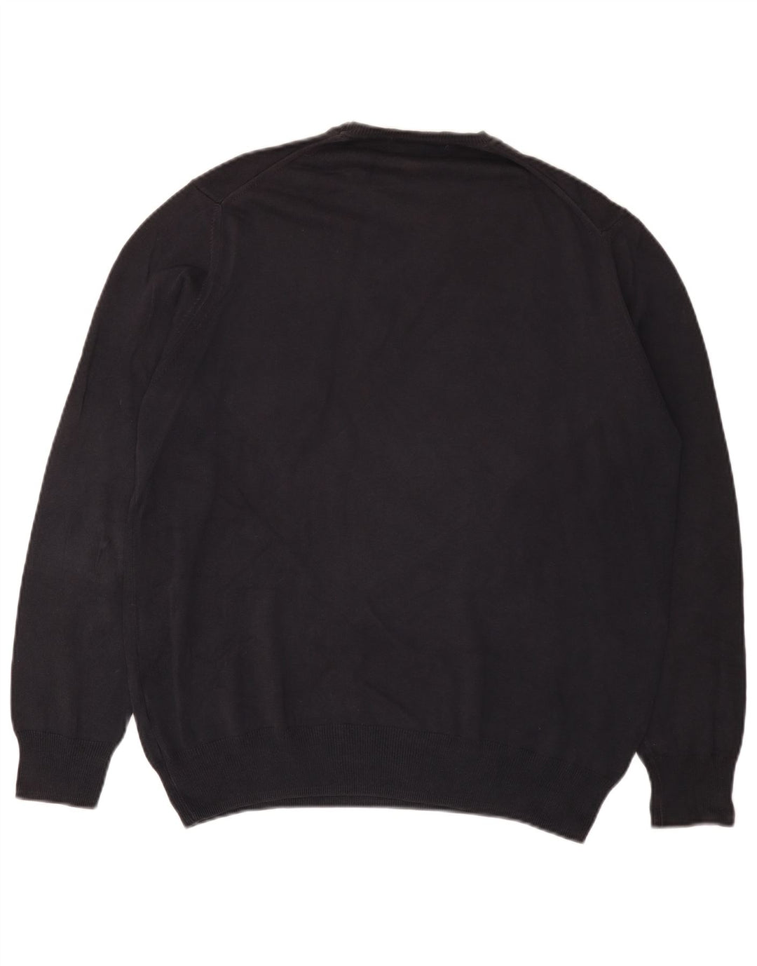 Zara Suéter masculino com gola redonda XL preto