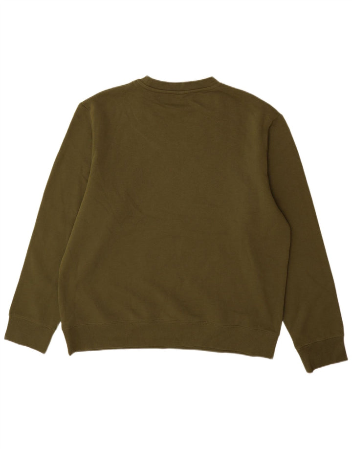 Jack & Jones moletom gráfico masculino jumper 2XL algodão cáqui