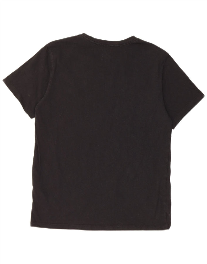 Camiseta masculina padrão Levi's Top médio algodão preto