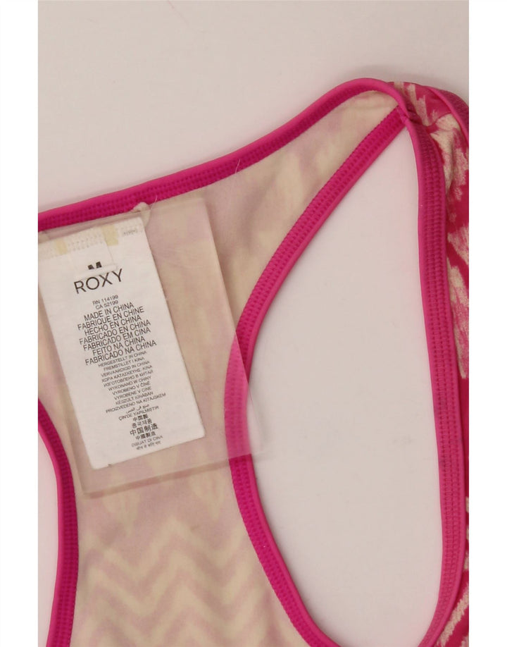 Colete feminino ROXY UK 12 médio rosa Ikat poliamida