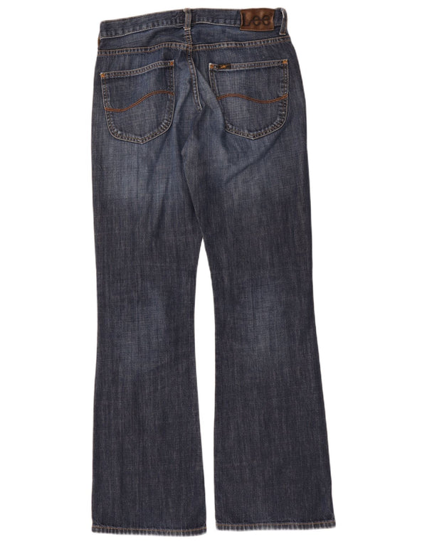Lee Mens Denver Bootcut Jeans W32 L34 Azul Marinho Algodão