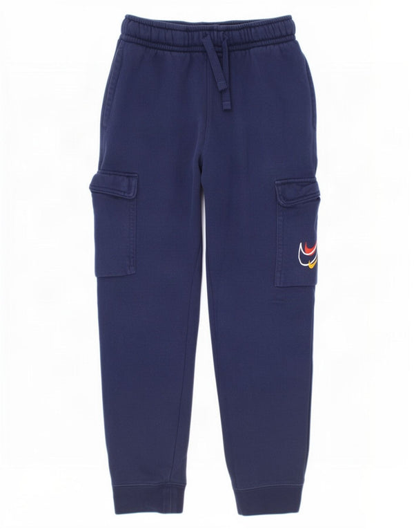 Calça de treino Nike Boys Cargo Joggers 10-11 anos médio azul marinho