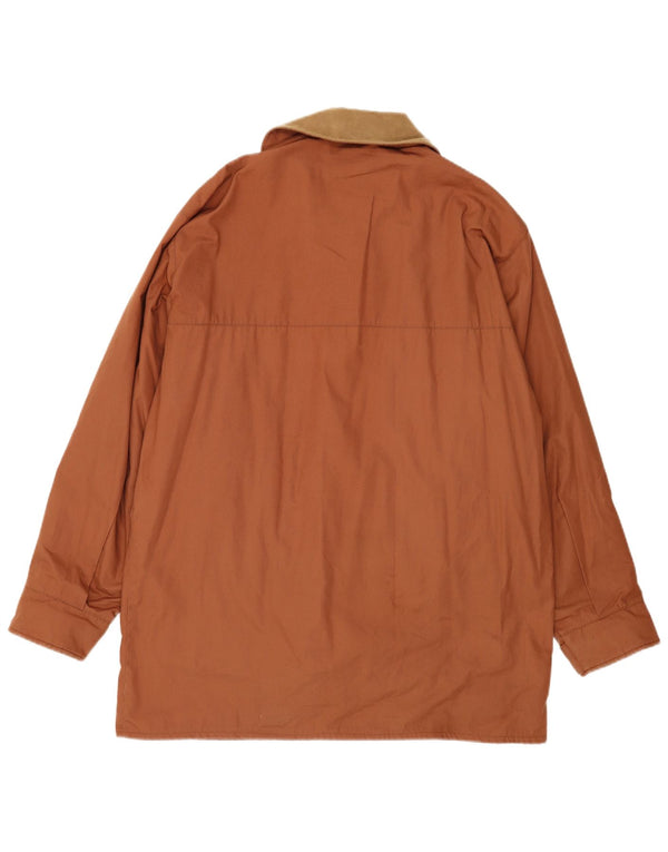 Jaqueta utilitária masculina Musto UK 42 XL poliéster marrom