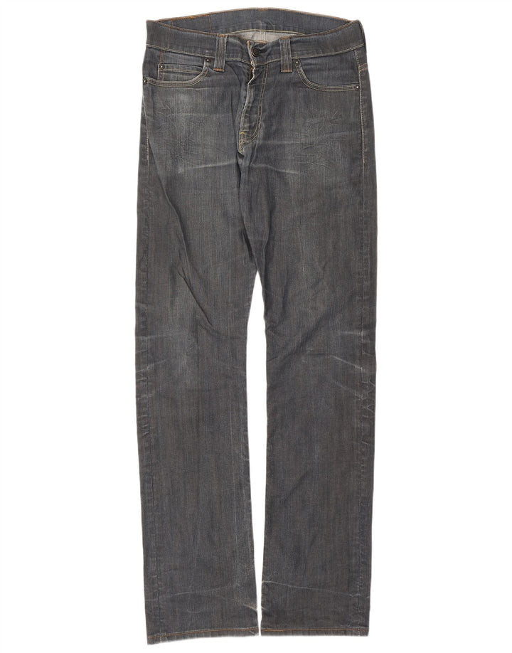 Levi's Masculino 506 Straight Jeans W33 L36 Azul Algodão