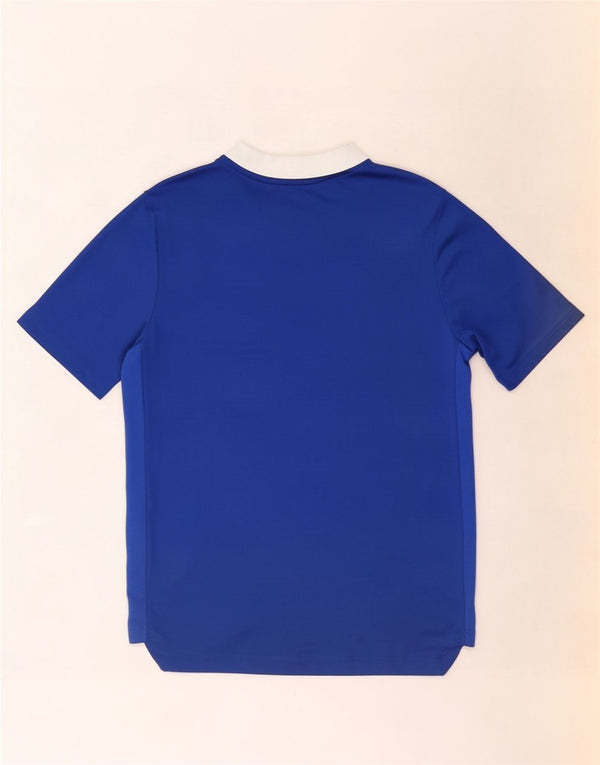 Camiseta Adidas Menino Aeroready Top 13-14 Anos Azul Poliéster