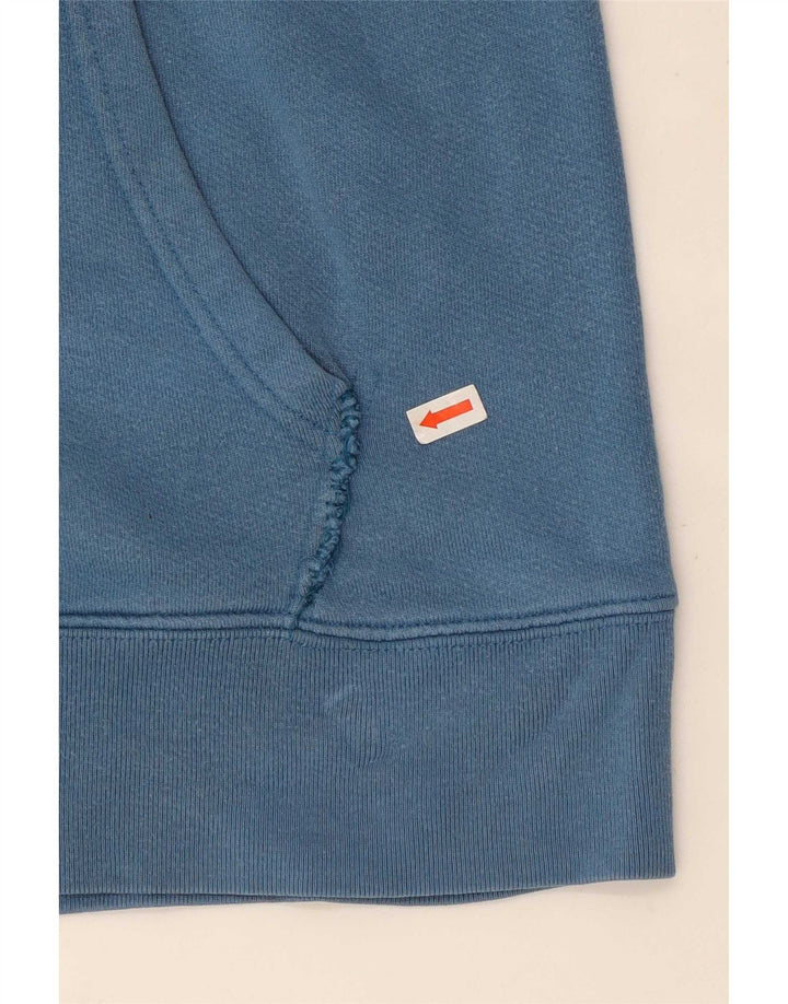 Suéter com capuz gráfico masculino Levi's grande algodão azul