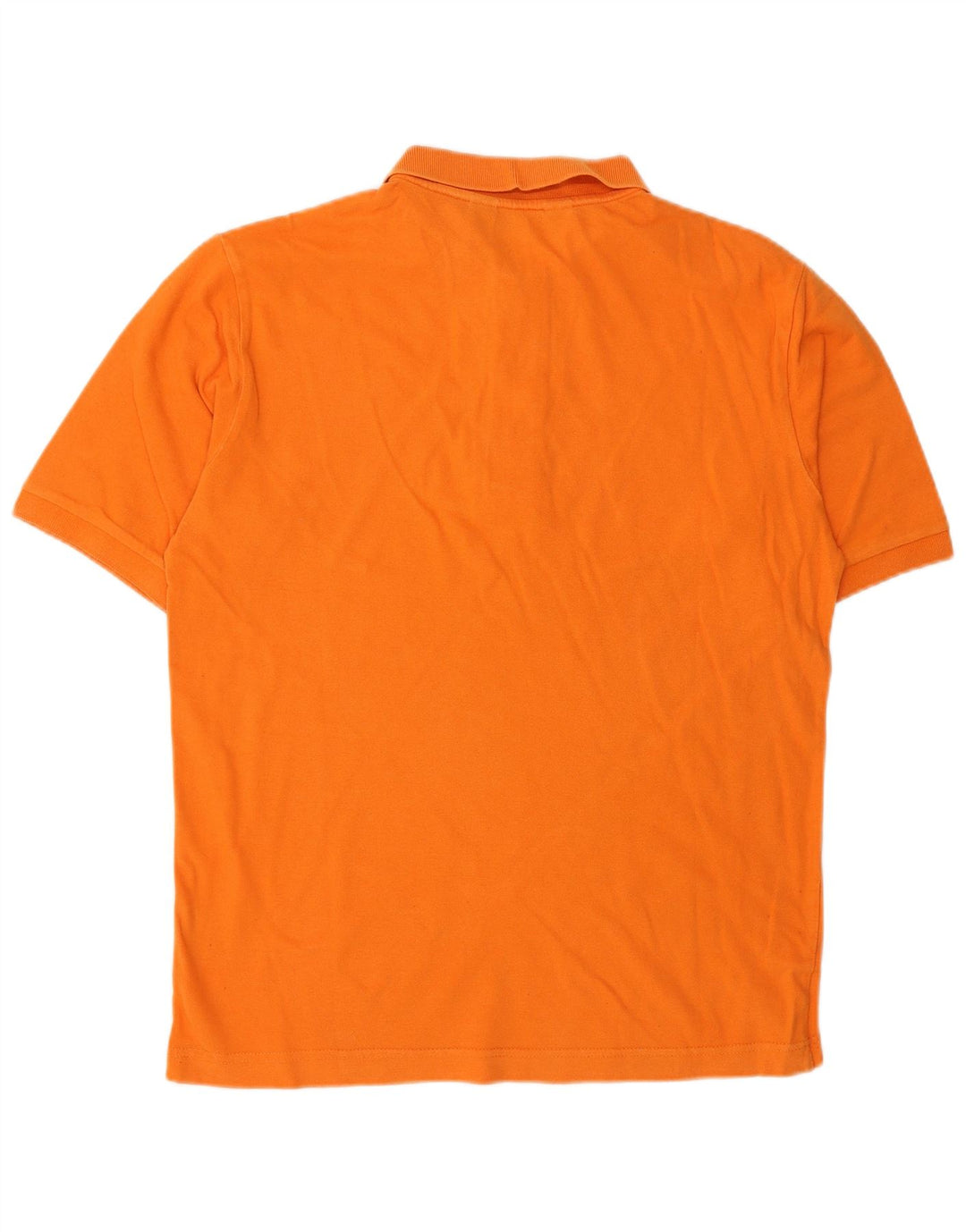 Camisa polo masculina KAPPA algodão laranja médio