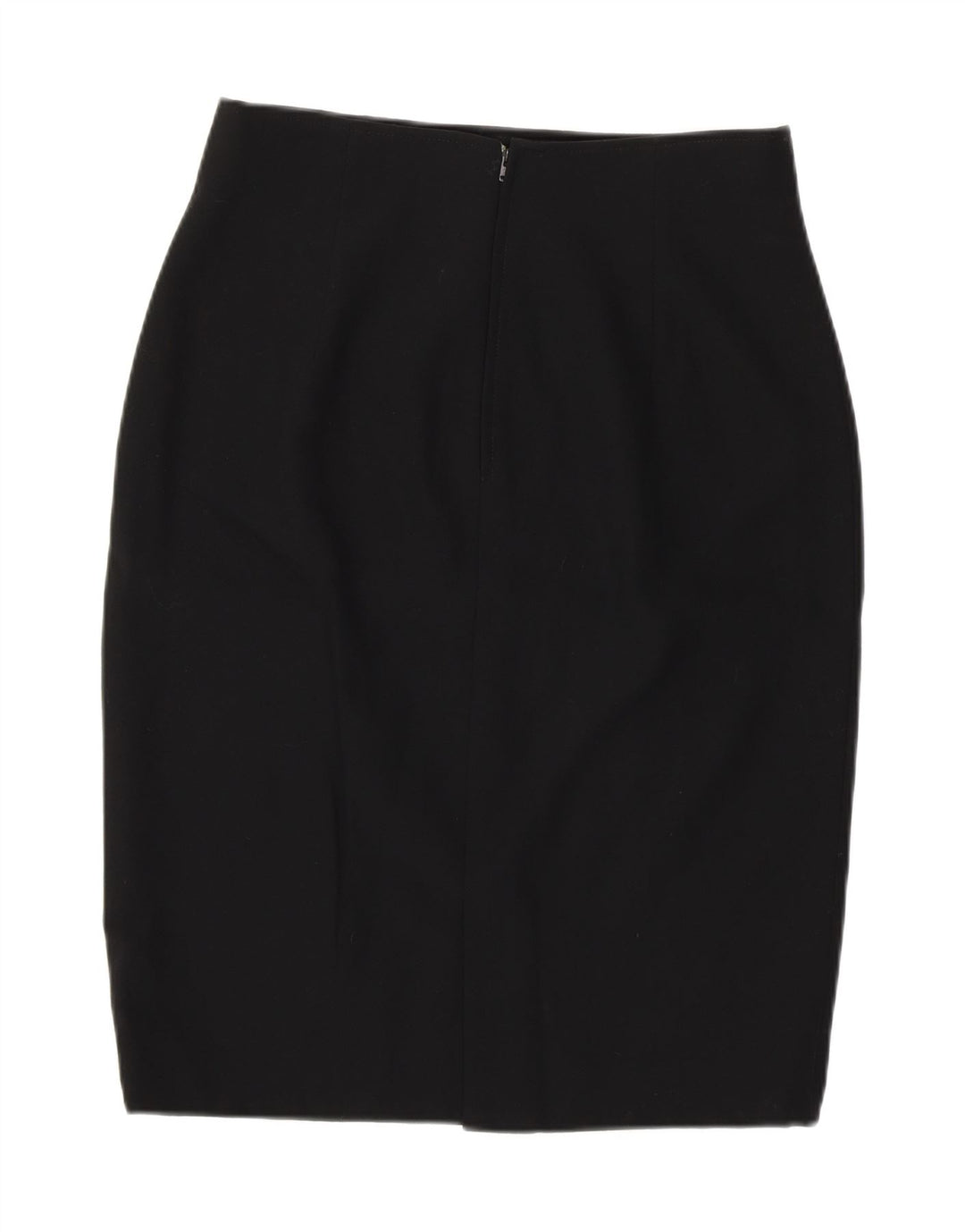 GENNY Womens Pencil Skirt IT 44 Medium W30  Black New Wool Vintage Genny and Second-Hand Genny from Messina Hembry 