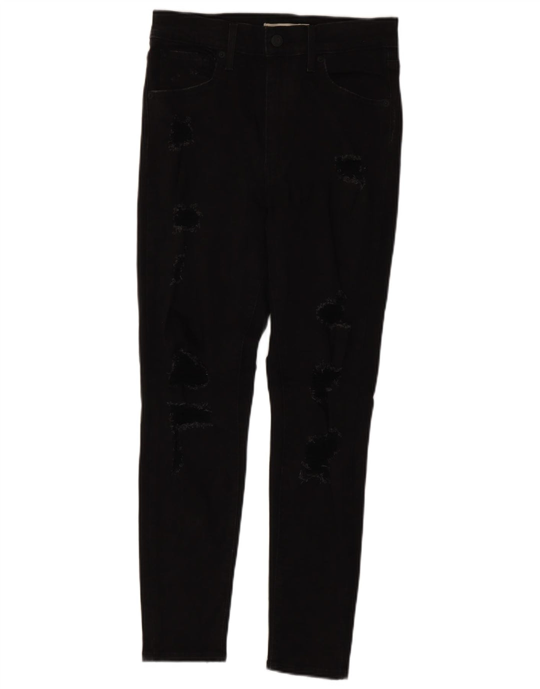 Calça jeans feminina LEVI'S Mile High Super Skinny W29 L27 algodão preto