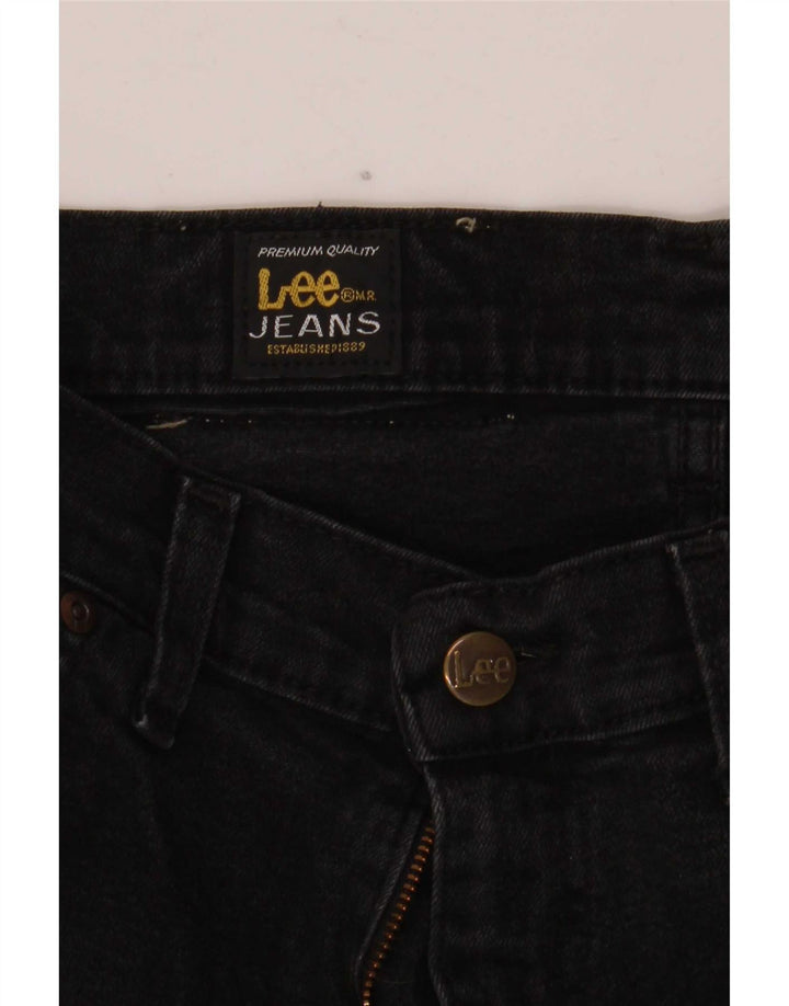 Calça jeans reta masculina Lee W28 L30 preta