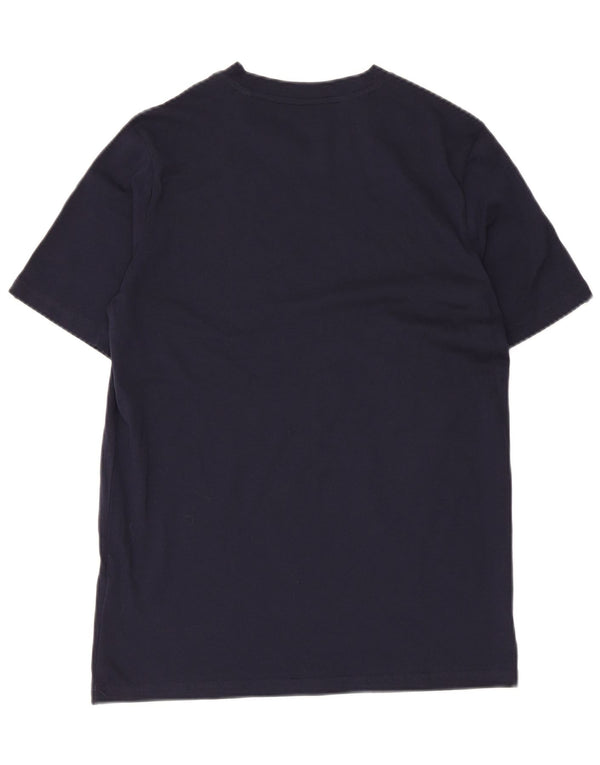 Top Adidas Menino 13-14 Anos Azul Marinho Algodão