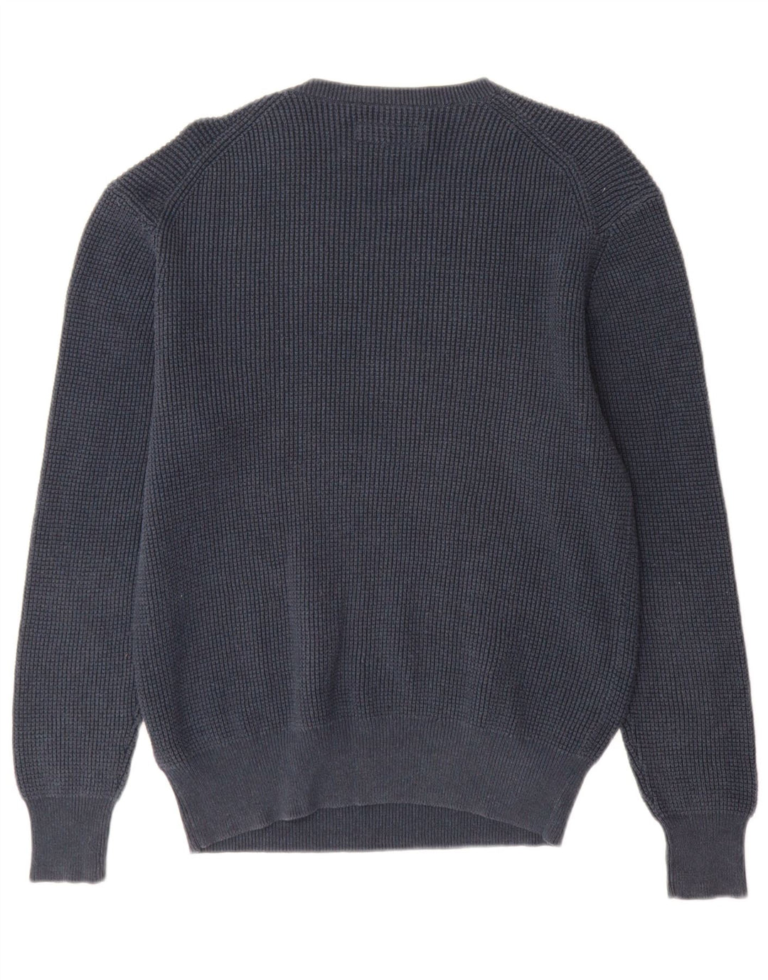 Suéter masculino All Saints com gola redonda e algodão azul marinho médio